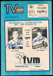 Auto’d Matt Nokes & Walt Terrell January 17-22, 1988 TV Facts Magazine for North Central Ohio Communities