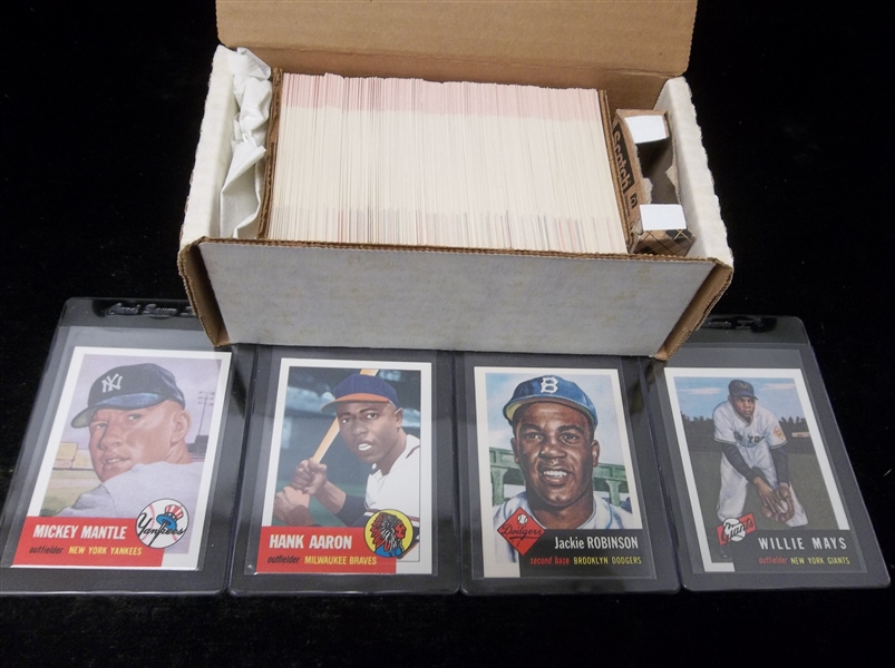 1991 Topps 1953 Archives Bsbl.- 1 Complete Set of 330 Cards