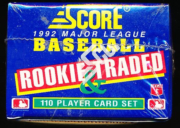 1992 Score Rookie and Traded Bsbl.- 1 Factory Sealed Set of 110 Cards