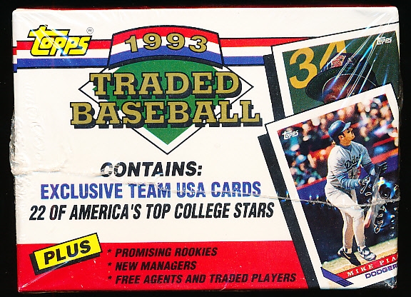 1993 Topps Traded Bsbl.- 1 Factory Sealed Set of 132 Cards