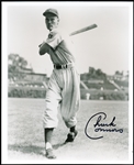 Autographed Chuck Connors Chicago Cubs MLB B/W 8” x 10” Photo