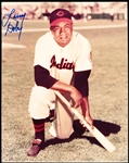 Autographed Larry Doby Cleveland Indians MLB Color 8” x 10” Photo