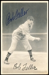 Autographed Bob Feller Cleveland Indians MLB 1939 Diamond Stars Premium Reprint B/W 4-¾” x 7-¼” Photo