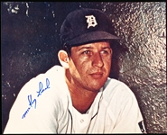Autographed Mickey Lolich Detroit Tigers MLB Color 8” x 10” Horizontal Photo