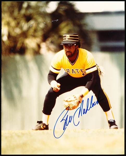 Autographed Bill Madlock Pittsburgh Pirates MLB Color 8” x 10” Photo