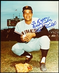 Autographed and Inscribed Juan Marichal San Francisco Giants MLB Color 8” x 10” Photo