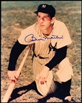 Autographed Billy Martin New York Yankees MLB Color 8” x 10” Photo