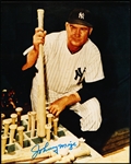 Autographed Johnny Mize New York Yankees MLB Color 8” x 10” Photo
