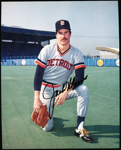 Autographed Jack Morris Detroit Tigers MLB Color 8” x 10” Photo