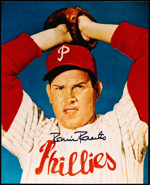 Autographed Robin Roberts Philadelphia Phillies MLB Color 8” x 10” Photo