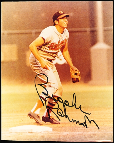 Autographed Brooks Robinson Baltimore Orioles MLB Color 8” x 10” Photo