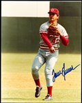 Autographed Tom Seaver Cincinnati Reds MLB Color 8” x 10” Photo