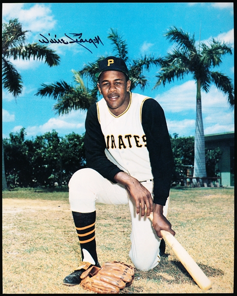 Autographed Willie Stargell Pittsburgh Pirates MLB Color 8” x 10” Spring Training Photo