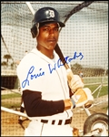 Autographed Lou Whitaker Detroit Tigers MLB Color 8” x 10” Photo