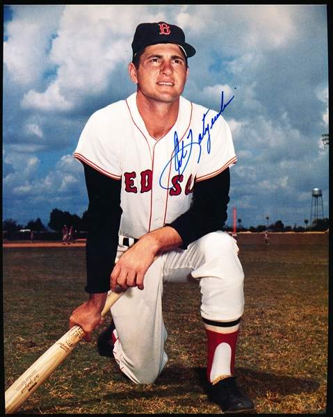 Autographed Carl Yastrzemski Boston Red Sox MLB Color 8” x 10” Photo