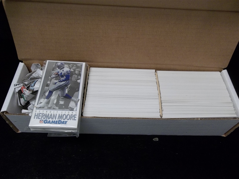 1992 Gameday Ftbl.- 1 Complete Set of 500 Cards