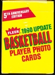 1990-91 Fleer Update Bskbl.- 1 Factory Sealed Set of 100 Cards