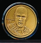 1990’s Highland Mint/Upper Deck Bskbl. Bronze Medallion Coin- Michael Jordan