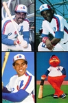 1984-86 Montreal Expos Team Issued Photos/Postcards- 33 Asst/ 32 Diff.