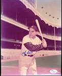 Autographed Yogi Berra New York Yankees MLB Color 8” x 10” Photo- JSA Certified