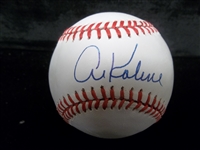 Autographed Al Kaline Official AL MLB Bsbl.