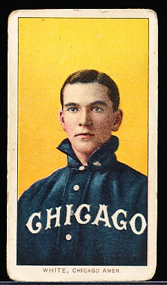 1909-11 T206 Bb- White, Chicago Amer- Portrait Pose- Sweet Caporal Back