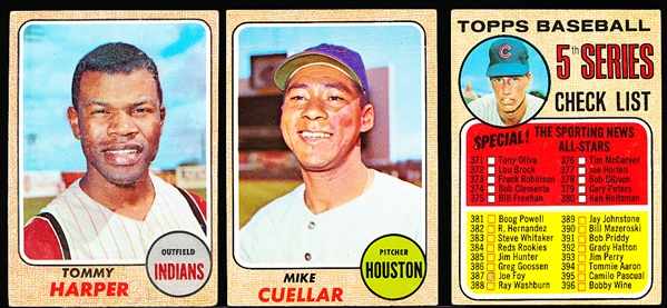 1968 Topps Bb- 33 Diff