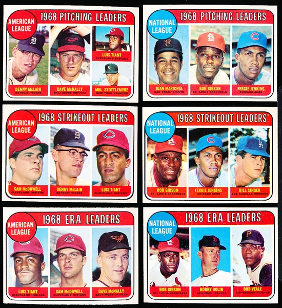1969 Topps Bb- 17 Asst Leaders
