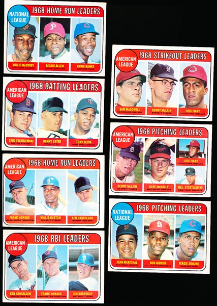 1969 Topps Bb- 11 Asst Leaders