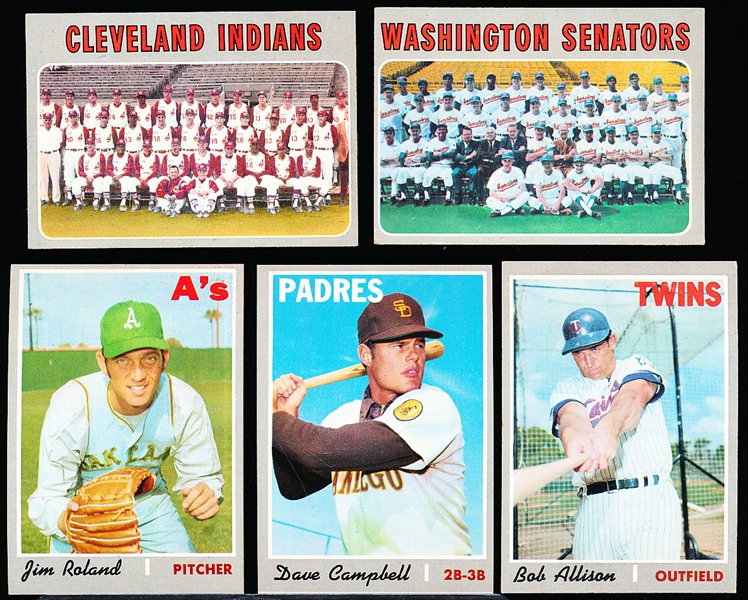 1970 Topps Bb- 12 Diff Hi#’s