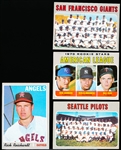 1970 Topps Bb- 4 Diff Hi#’s