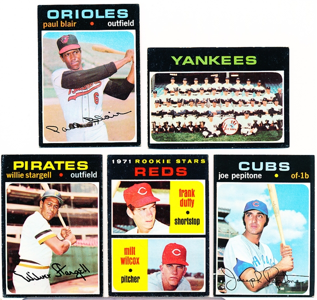 1971 Topps Bb- 50 Diff