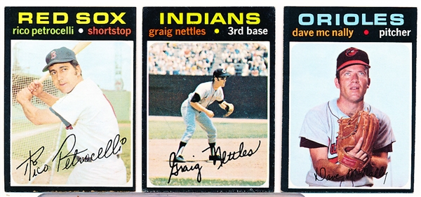 1971 Topps Bb- 50 Diff