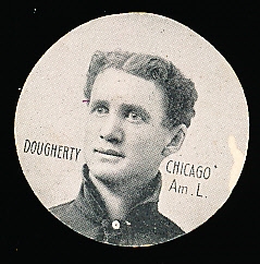 1909-11 E254 Colgan’s Chips Bb- Stars of The Diamond- Dougherty, Chicago Am L