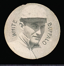 1909-11 E254 Colgan’s Chips Bb- Stars of The Diamond- White, Buffalo