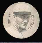 1909-11 E254 Colgan’s Chips Bb- Stars of The Diamond- White, Buffalo