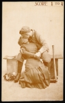 1910 Roth & Langley Phototone Base Ball Postcard- “Score 1 to 1”