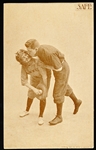 1910 Roth & Langley Phototone Base Ball Postcard- “Safe”