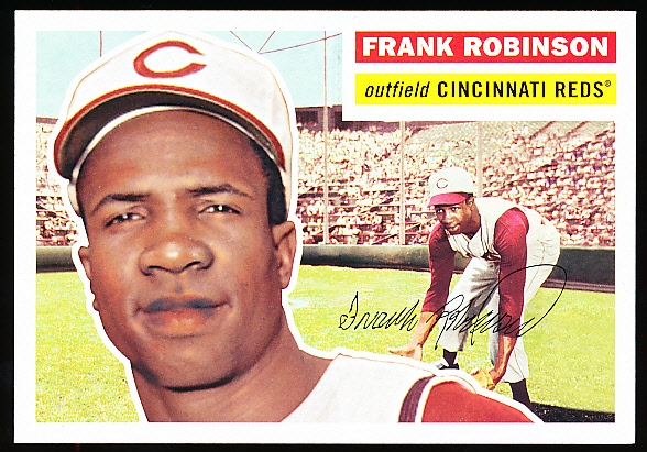 2006 Topps National Sports Collectors Convention VIP Card- #341 Frank Robinson, Reds- ’56 Style Card