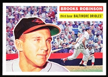 2006 Topps National Sports Collectors Convention VIP Card- #343 Brooks Robinson, Orioles- ’56 Style Card