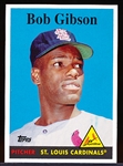 2008 Topps National Convention Retro Bb- #145 Bob Gibson, Cardinals