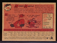 2008 Topps National Convention Retro Bb- #496 Mickey Mantle Home Run King, Yankees