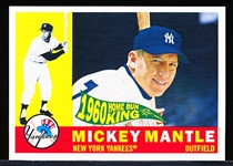 2010 Topps National Convention Retro Bb- #574 Mickey Mantle Home Run King, Yankees
