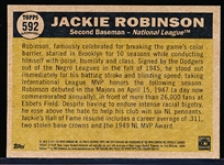 2011 Topps National Convention Retro Bb- #592 Jackie Robinson, Brooklyn Dodgers