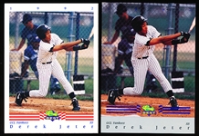 1992 Classic Best Bb- 2 Diff. Derek Jeter Cards
