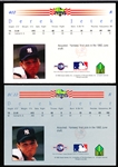 1992 Classic Best Bb- 2 Diff. Derek Jeter Cards