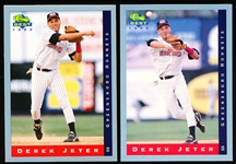 1993 Classic Best Bb- 2 Diff. Derek Jeter Cards