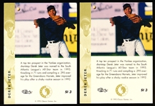 1993 Classic Images- “Sudden Impact” Insert- #SI3 Derek Jeter- 2 Cards