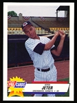 1993 Fleer ProCards Minor League Southern League All-Stars Team Set Card- #SAL-21 Derek Jeter, Greensboro Hornets