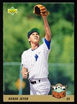 1993 Upper Deck Bb- #449 Derek Jeter RC, Yankees